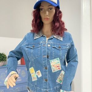 Women's HAVENBLEU Upcycled Denim Jacket